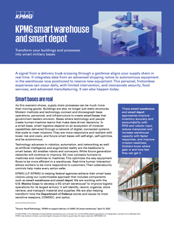 KPMG smart warehouse and smart depot